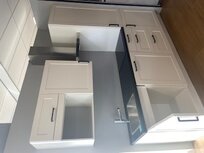 Showmodel rechte keuken 240cm incl apparatuur per direct leverbaar NEW-5555 Showmodel rechte keuken 240cm incl apparatuur per direct leverbaar NEW-5555