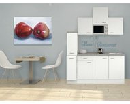 Kitchenette Wit 180cm HRG-5569 Kitchenette Wit 180cm HRG-5569