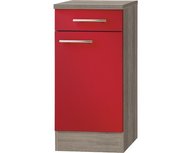 Kabinet Imola signaal rood satijn (BxHxD) 40,0x84,8x60,0 cm HRG-85 Kabinet Imola signaal rood satijn (BxHxD) 40,0x84,8x60,0 cm HRG-85