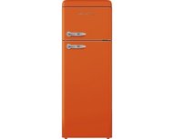 Koelkast en vriezer EEK A ++ Schaub Lorenz SL210O oranje glossy HRG-448 Koelkast en vriezer EEK A ++ Schaub Lorenz SL210O oranje glossy HRG-448