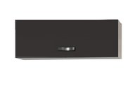 wandkast Faro Antraciet met een klep deur ((BxHxT) 100,0x35,2x34,6 cm OK135-9-20