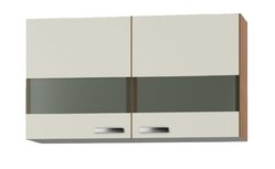 Bovenkast Klassiek 50 Cream met glas, 100cm x 32 cm OPTI-39 Bovenkast Klassiek 50 Cream met glas, 100cm x 32 cm OPTI-39