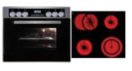 Oven kookplaat combinatie KIT-279