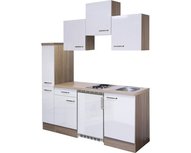 Kitchenette wit mat 180 cm incl. Inbouwapparaten RAI-99920