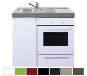 MKB 100 Wit met  oven RAI-95411