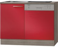 Keukenblok incl vaatwasser Imola signaal rood satijn (BxHxD) 110 x 84 x 60 cm HRG-11660 Keukenblok incl vaatwasser Imola signaal rood satijn (BxHxD) 110 x 84 x 60 cm HRG-11660
