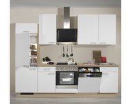 Keuken gebroken wit 280 cm inclusief ingebouwde app RIA-3120