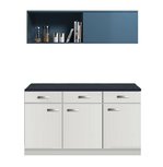 Kitchenette/Buffetkast Wit 150cm KT152-9-210 Kitchenette/Buffetkast Wit 150cm KT152-9-210