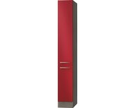 Apothekerskast Rood hoogglans met 5 laden 211 cm hoog RAI-916 Apothekerskast Rood hoogglans met 5 laden 211 cm hoog RAI-916