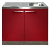 Keukenblok Imola rood 100 x 60 cm HRG-3103