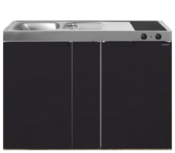 MK 120B Zwart mat met koelkast  RAI-9535