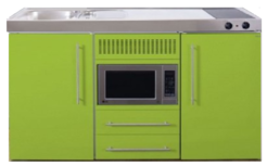MPM 150 Groen met koelkast en magnetron RAI-952