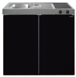 MK 100 Zwart Metalic met koelkast  RAI-9522