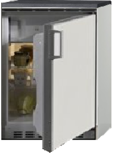 onderbouw koelkast 50cm met vriezer