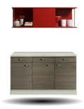Kitchenette/Buffetkast Vigo 150cm KT151-9-210 Kitchenette/Buffetkast Vigo 150cm KT151-9-210