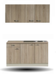 Kitchenette Padua 150cm met wandkasten RAI-159