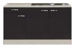 Kitchenette Faro Antraciet 150cm HRG-7330 Kitchenette Faro Antraciet 150cm HRG-7330
