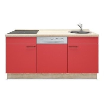 3-in-1 minikeuken kookplaat + vaatwasser 180cm RAI-10992