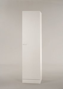 Verrassend Hoge kast Klassiek 50 Wit met planken 50cm x 206,8 H500-6-OPTI-57 RE-53