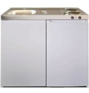 MK 100 Wit met koelkast RAI-9525 afbeelding