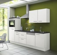 Kitchenette CONCEPT Bengt 270 cm wit incl. Ingebouwde apparaten RAI-532 afbeelding