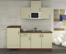 Kitchenette Sienna Crème 210cm HRG-7695 afbeelding