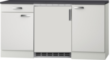 Kitchenette Wit 150cm met koelkast HRG-73101 afbeelding