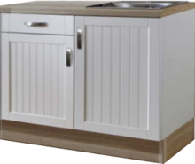 keukenblok 110 MDF wit RAI-9911 afbeelding