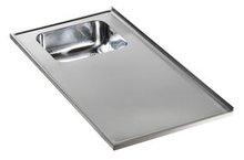 RVS aanrechtblad 120cm spoelbak links RAI-5252 afbeelding