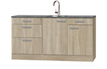 KItchenette 150cm met spoelbak RAI-3010 afbeelding