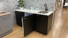 Showmodel keuken 180cm met koelkast per direct leverbaar NEW-552 afbeelding