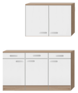 Buffetkast Zamora 150cm incl bovenkasten100cm OPTI-140 afbeelding