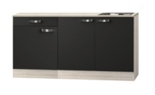 Kitchenette Faro Antraciet 150cm HRG-7330 afbeelding