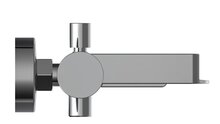 NIAGARA ééngreepsmengkraan bad met watervaluitloop, chroom keramische schijven geluidsarme, verwisselbare 35 mm-cartouche regelbaar kinderbeveiliging ½" (Ø ca. 1,9 cm) verbinding voor douchesl