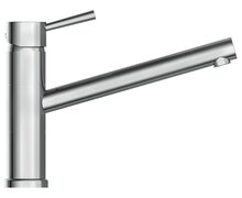 UNICORN ééngreepsmengkraan keuken, chroom kraan met hoge uitloop en draaibereik 150° keramische schijven geluidsarme, verwisselbare 40 mm-cartouche met Eco-Click functie en kinderbeveiliging