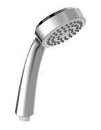 RIMINI handdouche, 1 functie, chroom antikalk nozzles handdouche: Ø ca. 8 cm inclusief waterbesparende pakking-tot wel 50% minder water verbruik ½" (Ø ca. 1,9 cm) verbinding voor doucheslang afbeelding