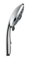 NIAGARA waterval handdouche, 5 functies, chroom antikalk nozzles 5 functies selecteerbaar inkl. waterval functie douchekop: Ø ca. 15 cm knop met waterstop functie - waterbesparing bij het inze