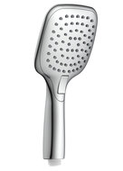TRENTO II handdouche, 3 functies, chroom antikalk nozzles 3 selecteerbare jets douchekop: Ø ca. 11 cm inclusief waterbesparende pakking-tot wel 50% minder water verbruik ½" (Ø ca. 1,9 cm) ve afbeelding