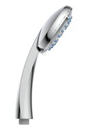 FABIA II handdouche, 5 functies, chroom antikalk nozzles 5 selecteerbare jets douchekop: Ø ca. 10,5 cm inclusief waterbesparende pakking - tot wel 50% minder water verbruik ½" (Ø ca. 1,9 cm