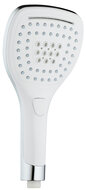 PALERMO II handdouche, 3 functies, chroom antikalk nozzles 3 selecteerbare jets douchekop: Ø ca. 12 cm inclusief waterbesparende pakking-tot wel 50% minder water verbruik ½" (Ø ca. 1,9 cm) v afbeelding