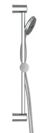 RIMINI doucheset, stang 60 cm, chroom antikalk nozzles douchekop: Ø ca. 10 cm stang van metaal, ca. 62 cm flexibele doucheslang van metaal, lengte: ca. 150 cm inclusief waterbesparende pakki