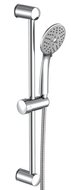 NAPOLI doucheset, chroom antikalk nozzles 3 functies en waterstop functie douchekop: Ø ca. 7 cm douchestang van metaal, lengte: 56 cm inclusief waterbesparende pakking - tot wel 50% minder w afbeelding