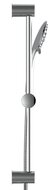 NAPOLI doucheset, chroom antikalk nozzles 3 functies en waterstop functie douchekop: Ø ca. 7 cm douchestang van metaal, lengte: 56 cm inclusief waterbesparende pakking - tot wel 50% minder w