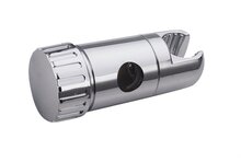 BH-6PR glijder voor douchestang, chroom van ABS, kunststof voor douchestangen met 18 mm diameter garantie: 3 jaar afbeelding