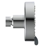 LEON hoofddouche, chroom antikalk nozzles 5 functies afmetingen: Ø ca. 10 cm ½" (Ø ca. 1,9 cm) aansluiting garantie: 5 jaar