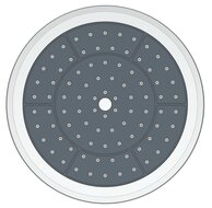 AUXERRE hoofddouche, chroom antikalk nozzles hoofddouche: Ø ca. 22 cm kogelgewricht ½" (Ø ca. 1,9 cm) aansluiting garantie: 5 jaar