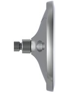 GRENOBLE hoofddouche, chroom antikalk nozzles hoofddouche: Ø ca. 22,5 cm kogelgewricht ½" (Ø ca. 1,9 cm) aansluiting garantie: 5 jaar