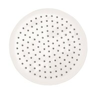 JAVA hoofddouche, chroom antikalk nozzles supervlakke hoofddouche van roestvrij staal kort nadruppelen hoofddouche: Ø ca. 25 cm ½" (Ø ca. 1,9 cm) aansluiting garantie: 5 jaar afbeelding