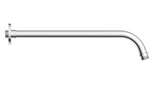 RIO UPdouchearm voor wandmontage, chroom montage onder het pleistwerk lengte: ca. 37 cm ½" (Ø ca. 1,9 cm) aansluiting ACCESSOIRES: incluis rozet garantie: 5 jaar