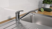 SIGNO ééngreepsmengkraan keuken, chroom
